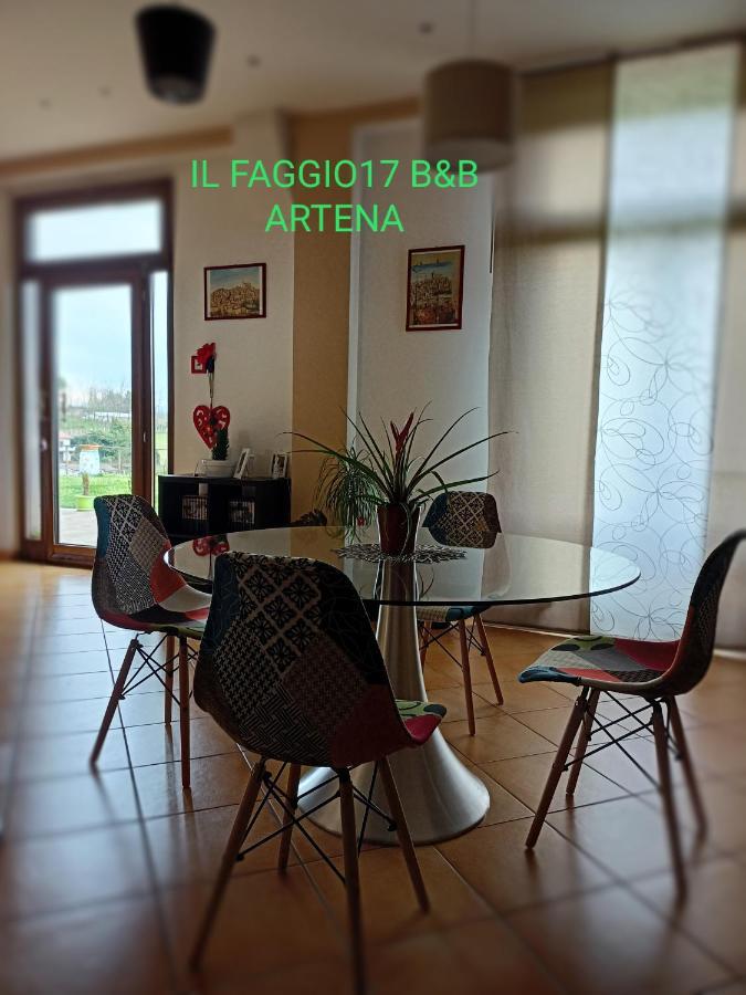 Il Faggio 17 B&B Артена Экстерьер фото