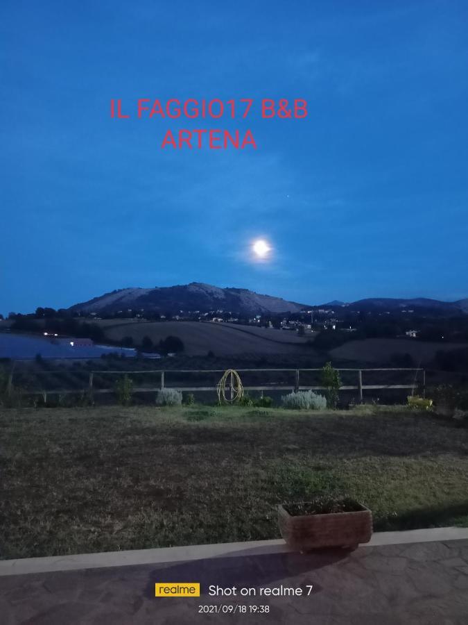 Il Faggio 17 B&B Артена Экстерьер фото