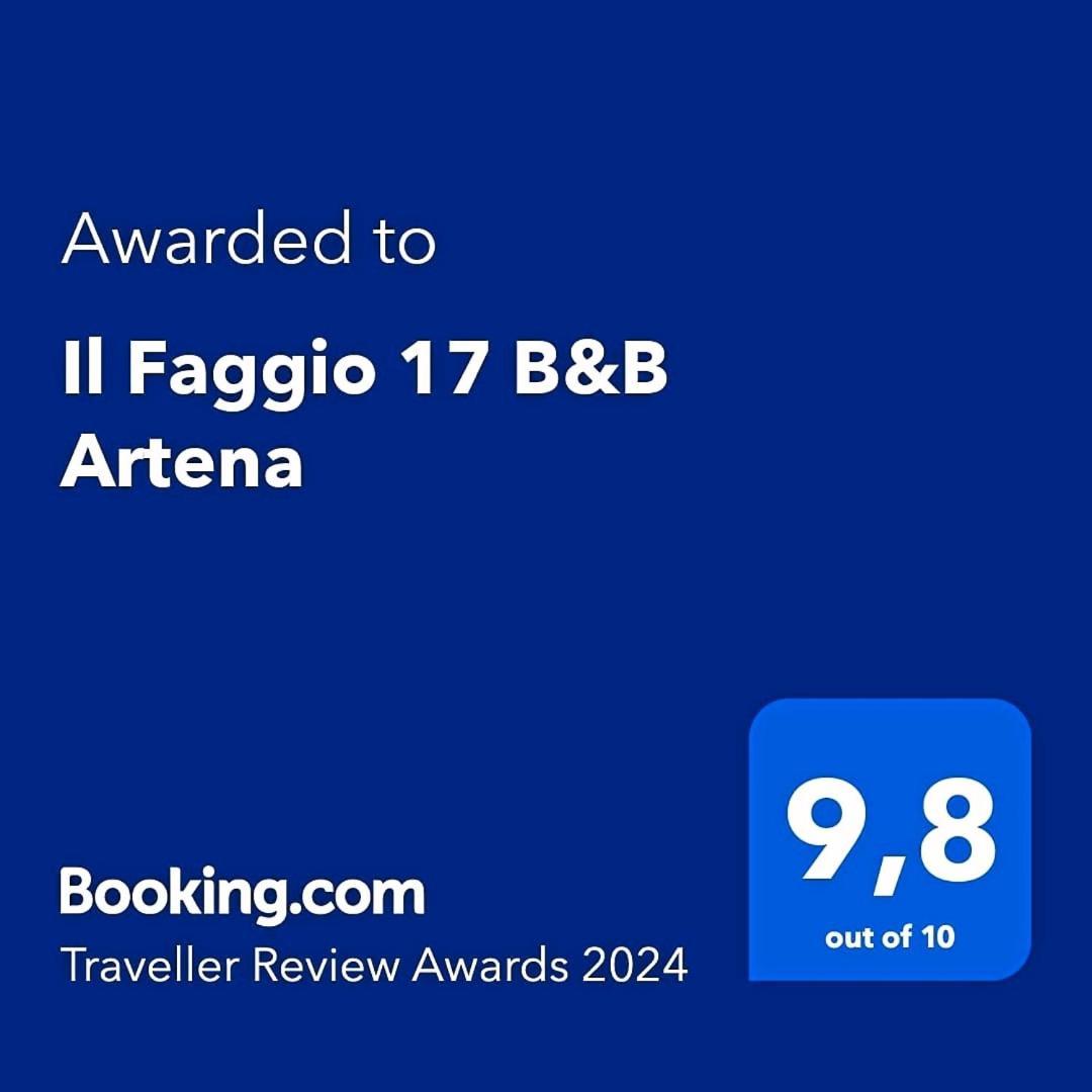 Il Faggio 17 B&B Артена Экстерьер фото